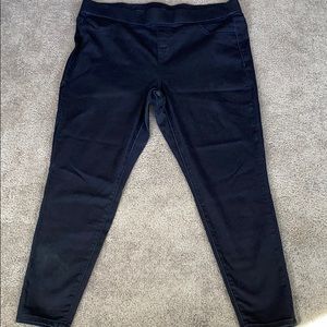 Lane Bryant High Rise Jeggings dark blue size 22